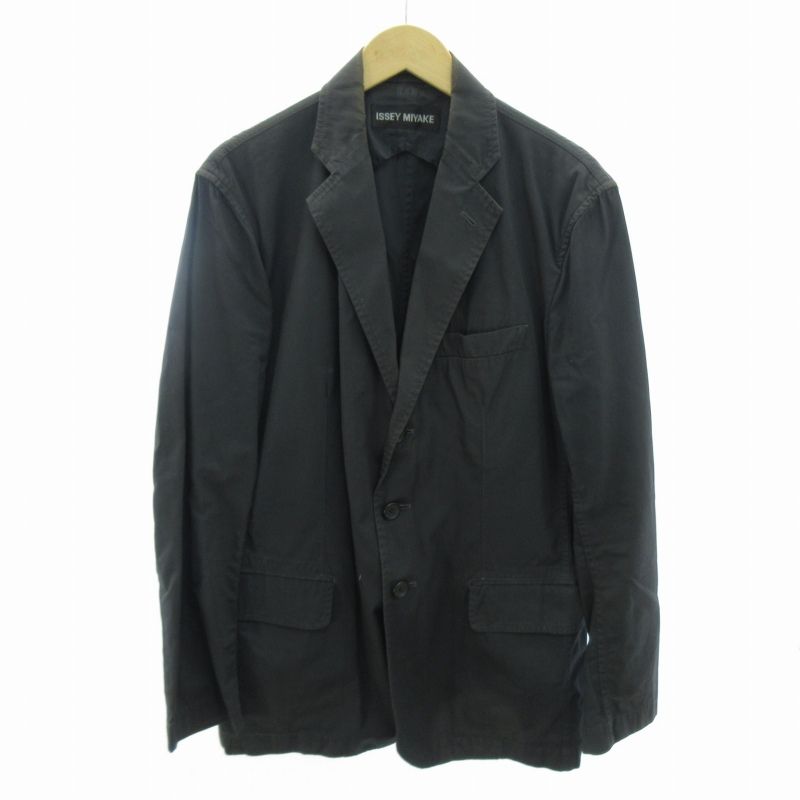 ISSEY MIYAKE セットアップ パンツスーツ ブラック イッセイミヤケ