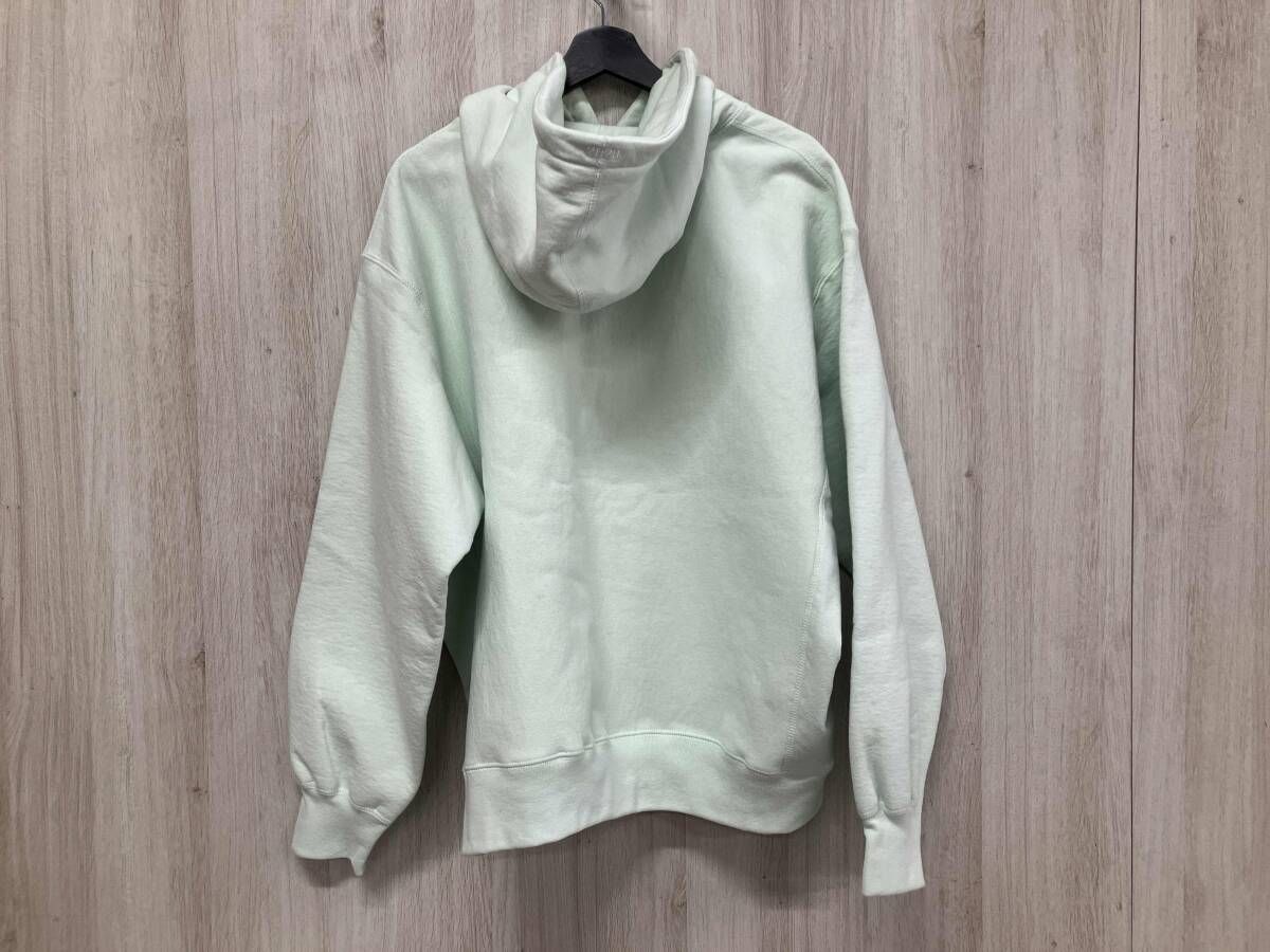 Supreme シュプリーム 23FW Box Logo Hooded パーカー プルオーバー Mサイズ ライトグリーン