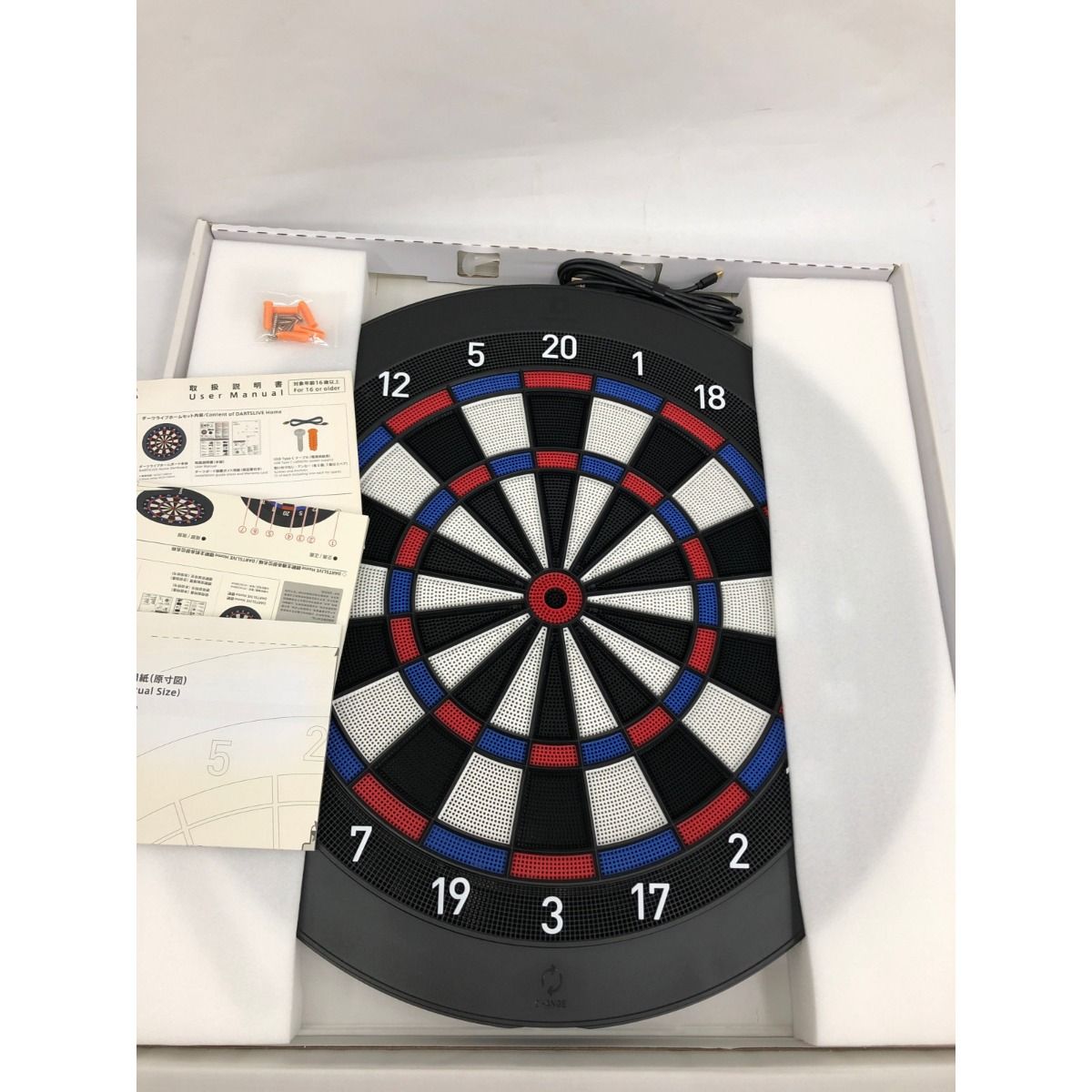 ▽▽ ダーツボード DARTSLIVE HOME DHL-0000 外箱付属 通電確認済み