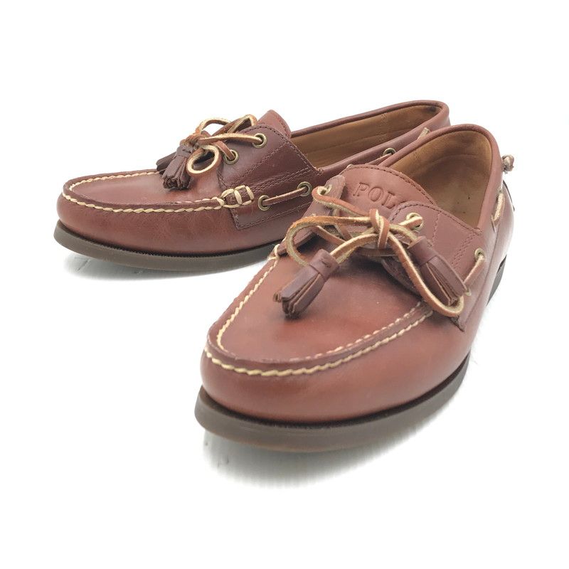 レア✨POLO RALPH LAUREN 8 1/2EE モカシンデッキシューズ POLO RALPH LAUREN ポロ ラルフローレン Polo Ralph Lauren