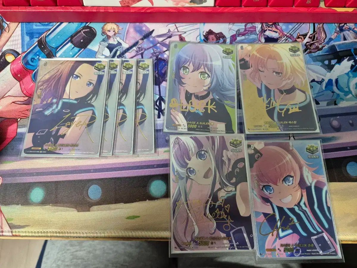 カードファイト ヴァンガード 光線 あの スイレン サインカード