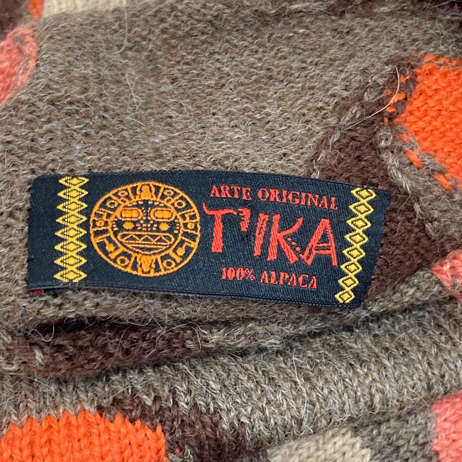 美品 T'IKA ティカ アルパカ100% ニットワンピース レディース 高級感 美品 T'IKA ティカ アルパカ100%ニットワンピース アルパカ専門店T'IKA