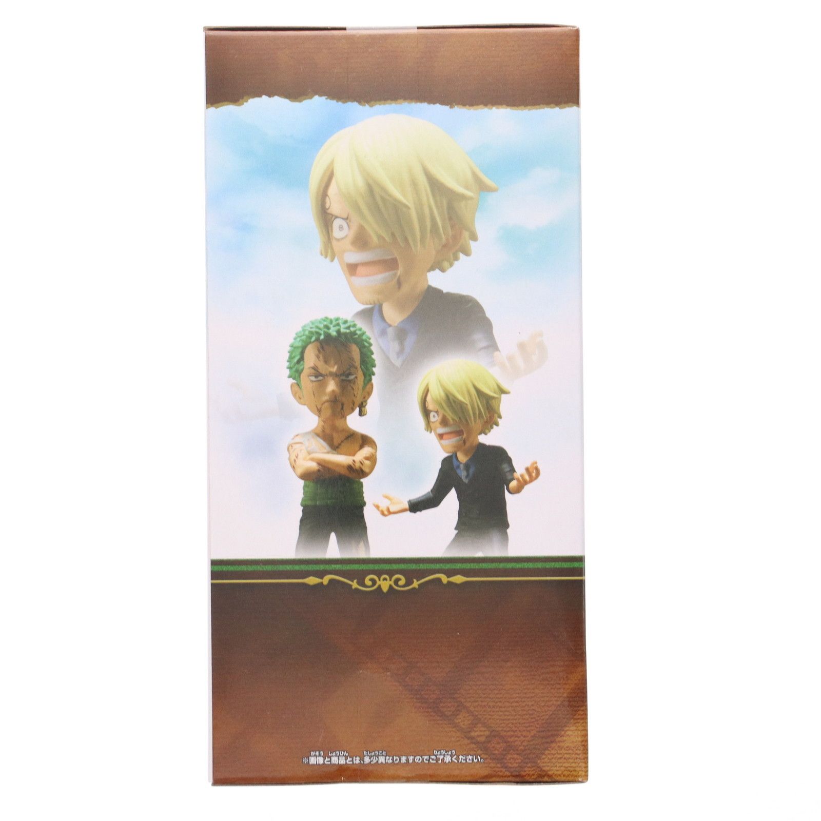 【新品未開封】ワンピース　ワーコレ　ログストーリーズ　ロロノア・ゾロ＆サンジ ワンピース ワーコレ フィギュア ログストーリーズ ロロノア