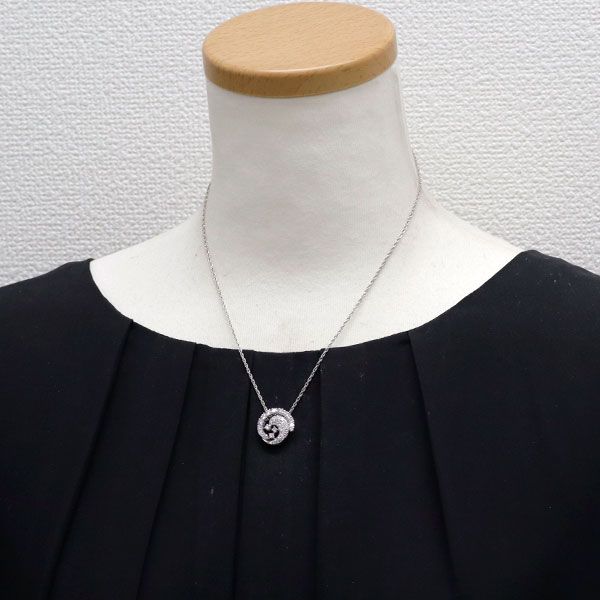 pt900真珠ペンダント TASAKI - 田崎真珠 Pt900/K18WG 黒蝶真珠 ダイヤモンド