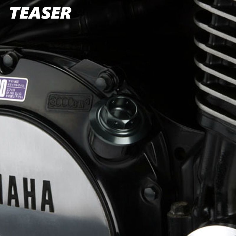 TEASER（ティ―ザ―）[S2U1M]オイルフィラーキャップ【Y/P1.5/GM】YAMAHA 汎用　Vmax/XJR/XJ/FZ/FZR/TRX《M27×P1.5ネジ山》