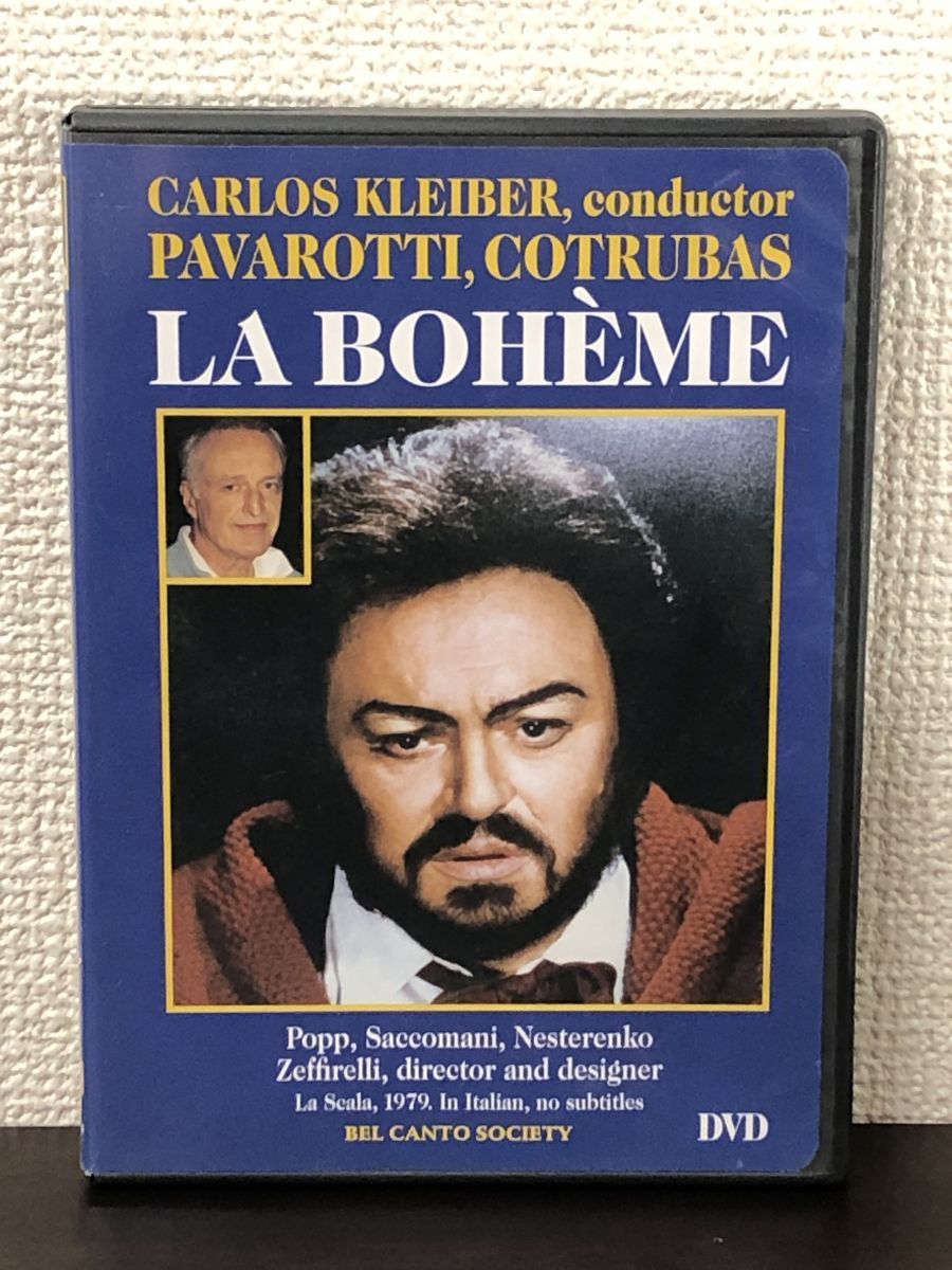 【輸入盤】プッチーニ 「LA BOHEME」ラ・ボエーム／カルロス・クライバー ルチアーノ・パヴァロッティ 【DVD】 メルカリ