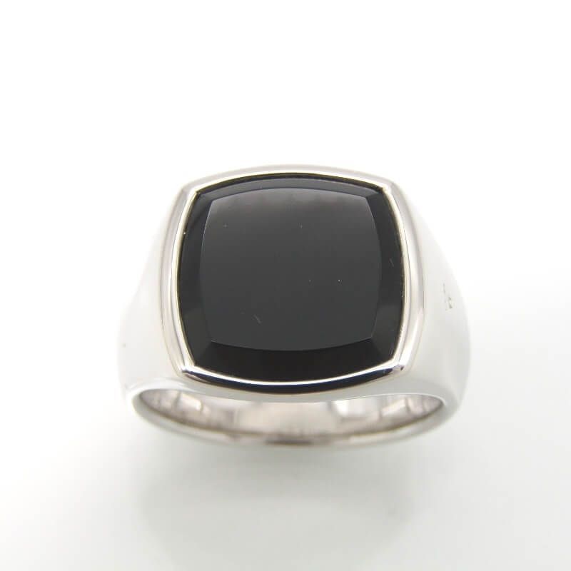 TOMWOOD　Cushion ONYX RING 56 16 リング　指輪 Cushion Black Onyx - Tom Wood Project Official Online Store