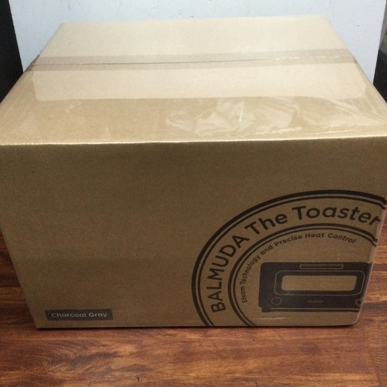 未開封 BALMUDA バルミューダ BALMUDA The Toaster K05A スチームトースター チャコールグレー