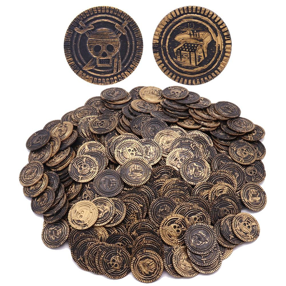 FUPUTWO] 金貨 アンティーク コイン カジノ 宝箱 ゴールド お金 古銭 海賊 300枚 (ブロンズ) [ブロンズ] - メルカリ