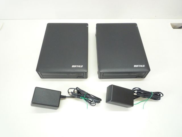 2個セット ◎BUFFALO|バッファロー◎DVD ドライブ DVD±R 1層対応 24倍速◎DVSM-24U2 Z0003