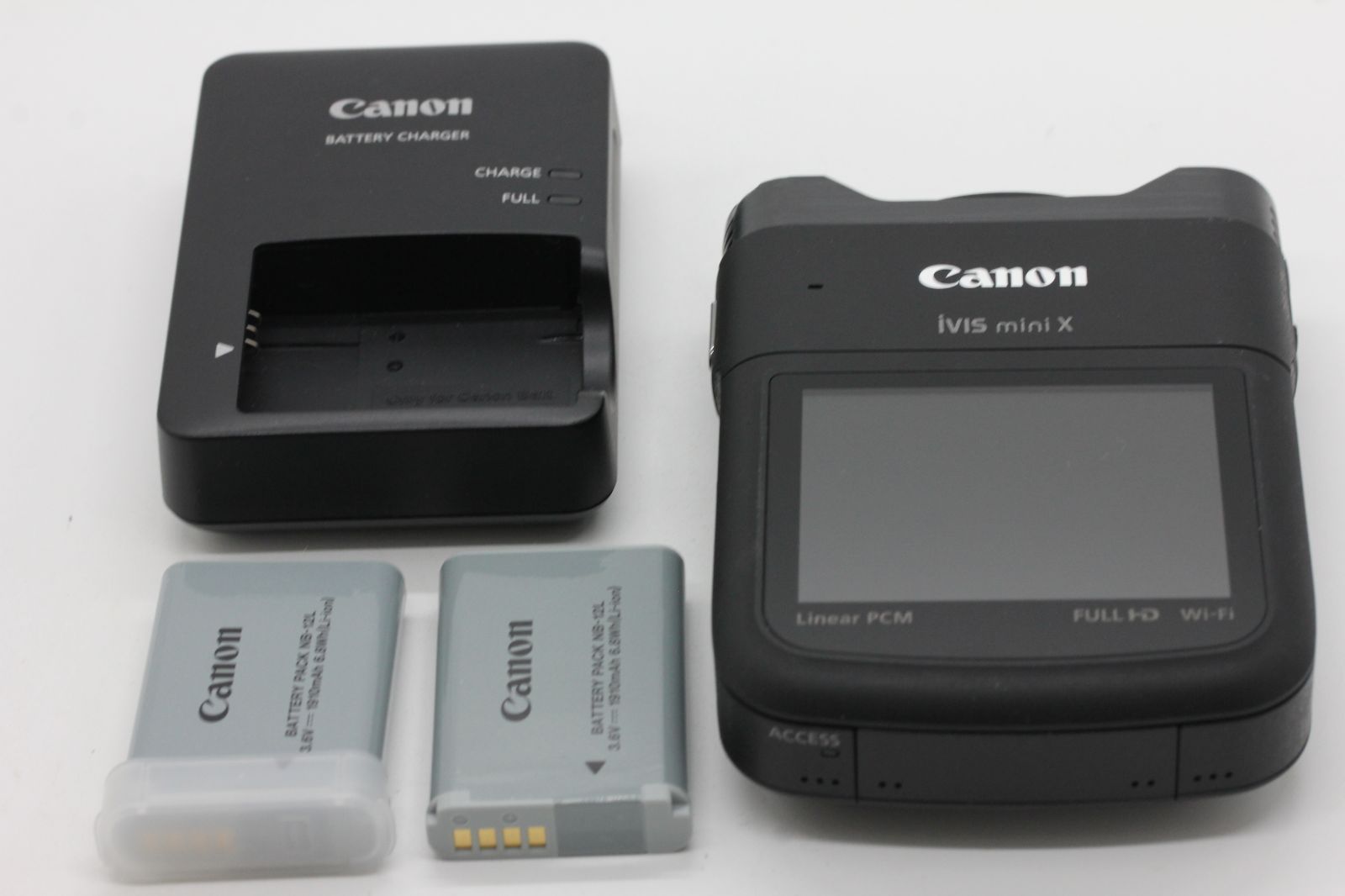 Canon デジタルビデオカメラ iVIS mini X 対角約170度 1,280万画素CMOSセンサー IVISMINIX 