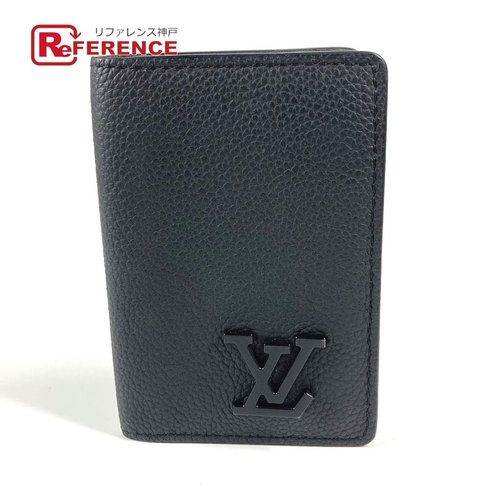 LOUIS VUITTON ルイヴィトン カードケース オーガナイザー･ドゥ ポッシュ M69979 グレインレザー ノワール ブラック