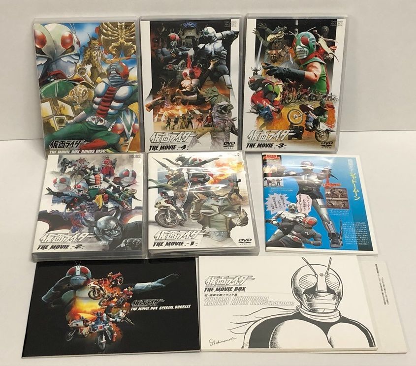 04. 仮面ライダー THE MOVIE BOX 初回限定生産 - メルカリ