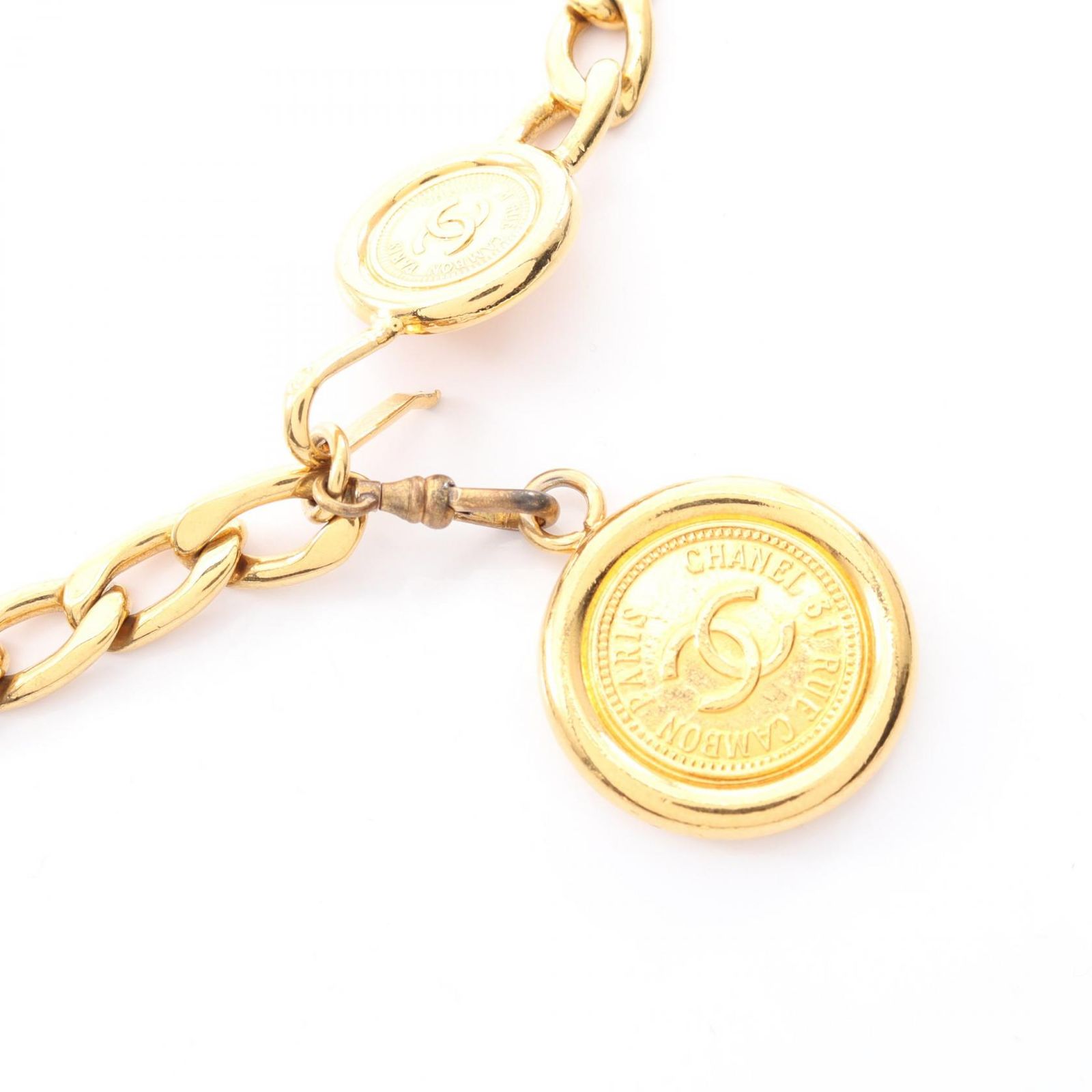 シャネル CHANEL ベルト ココマーク チェーンベルト その他 チェーンベルト レディース Used B