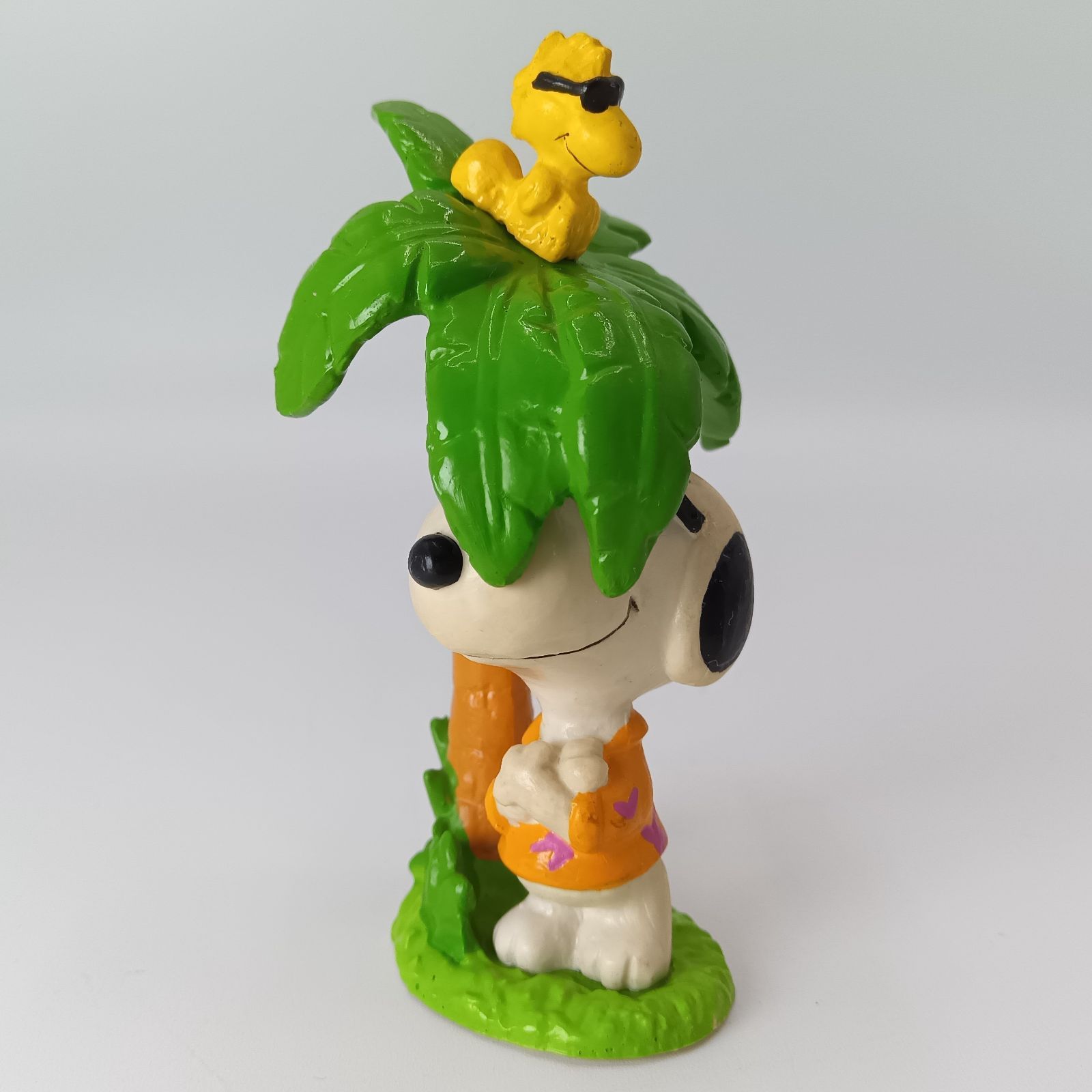 激レア 90' 卸売 スヌーピー PVC フィギュア JOE COOL ＆ ヤシの木