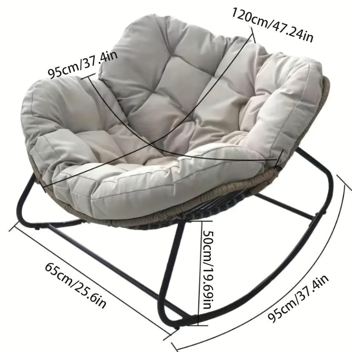 リクライニングチェア ロッキングチェア アウトドア エステ 一人