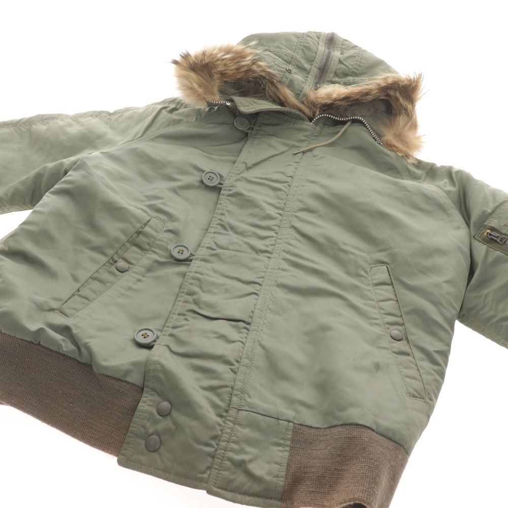 □ スピワック N-2B フライトジャケット アウター メンズ 40 カーキ  