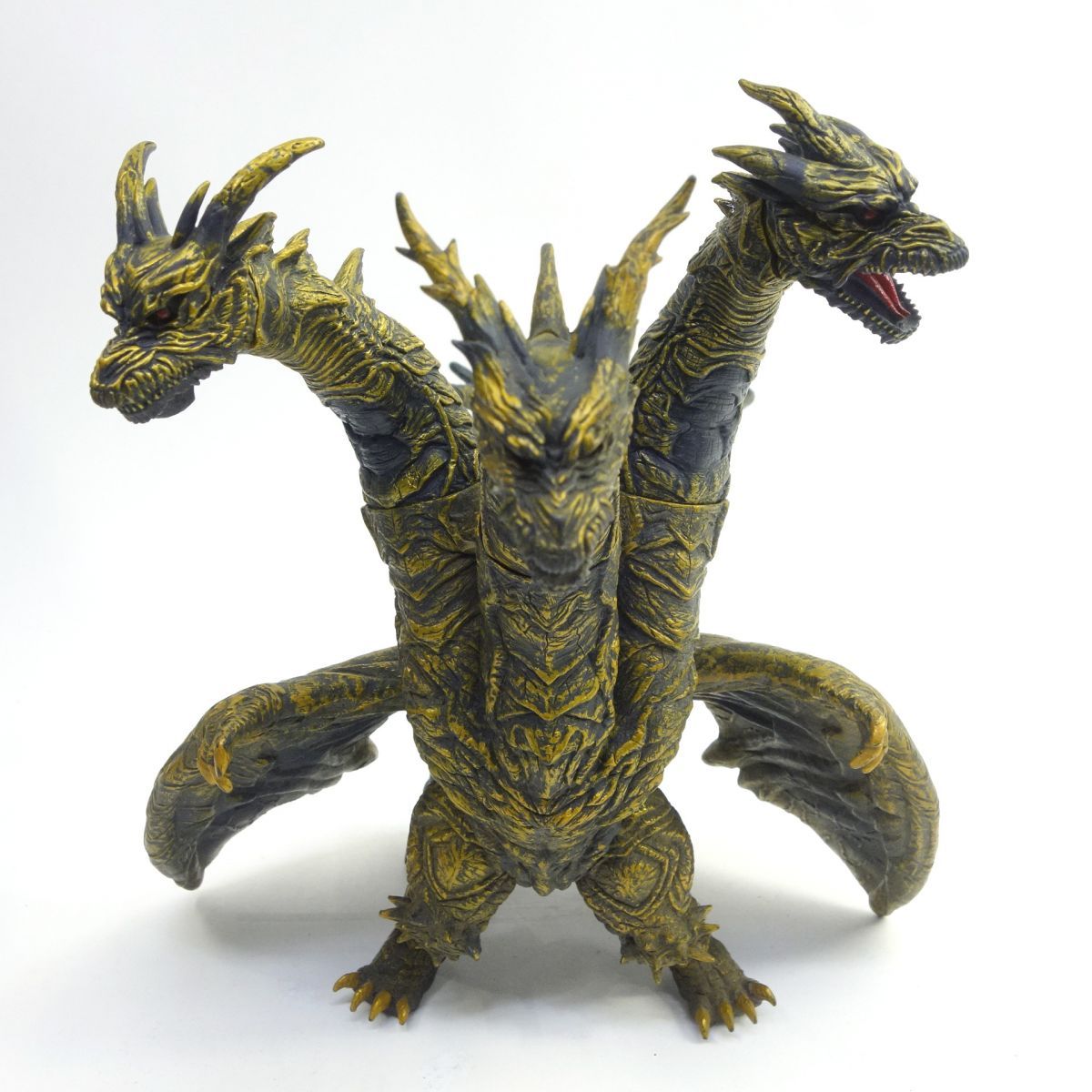 カイザーギドラ　タグ付き　ムービーモンスター　ソフビ Amazon.co.jp: ムービーモンスター カイザーギドラ ソフビ