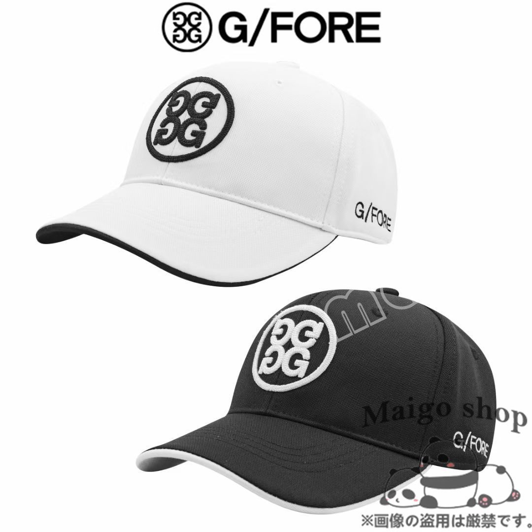 ジーフォア⭐︎ホワイトキャップ刺繍ロゴ付き ジーフォア⭐︎ホワイト