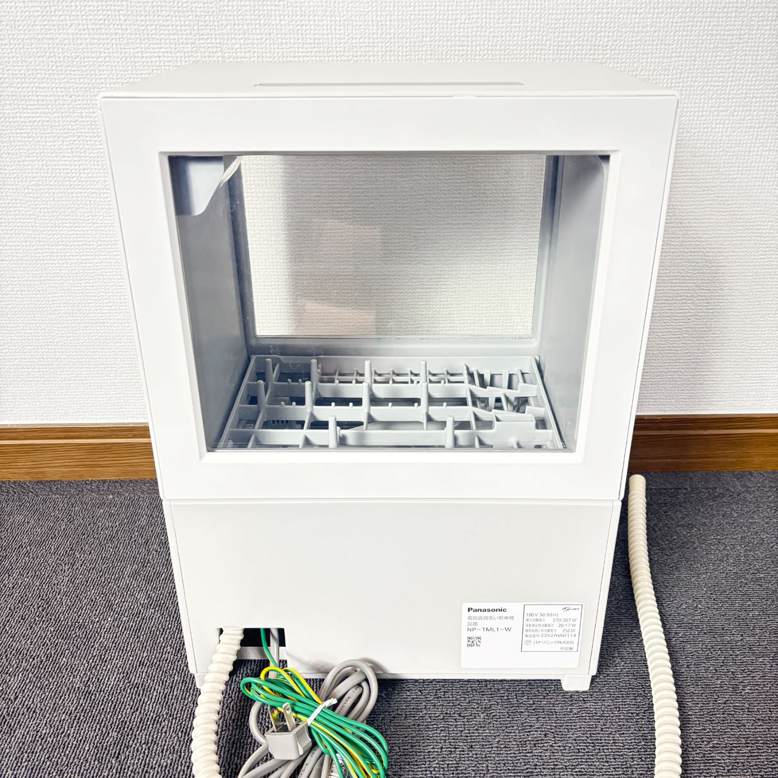 高年式| Panasonic SOLOTA 食器洗い乾燥機 NP-TML1-W 2025年製 ホワイト WWW_KANDAIZUMI_COM