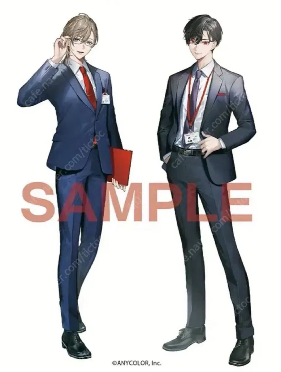 ニジサンジ JP かなえ MUFG UFJ 銀行 コラボ スーツ 叶 日常衣装