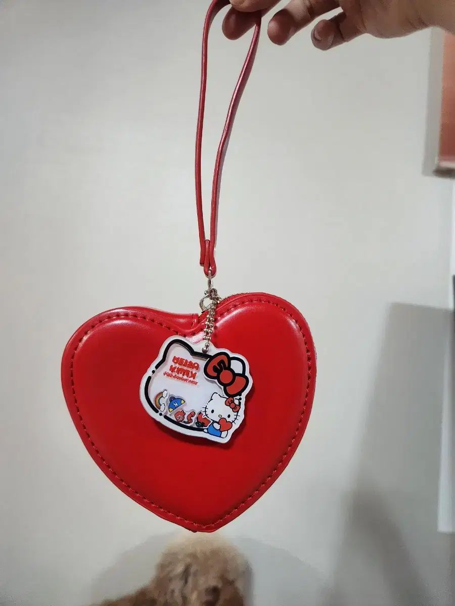 まもなく完売予定 キティ 心のこもった 小銭入れ キーホルダー 2 つのうち 選択可能
