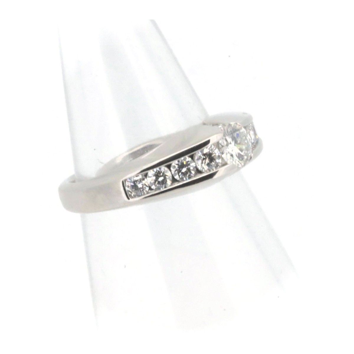 16/美品 モニッケンダム Pt900 ダイヤ計0.45ct リング 指輪 モニッケンダム リング ダイヤ ダイヤモンド 0.36ct 11号 Pt900
