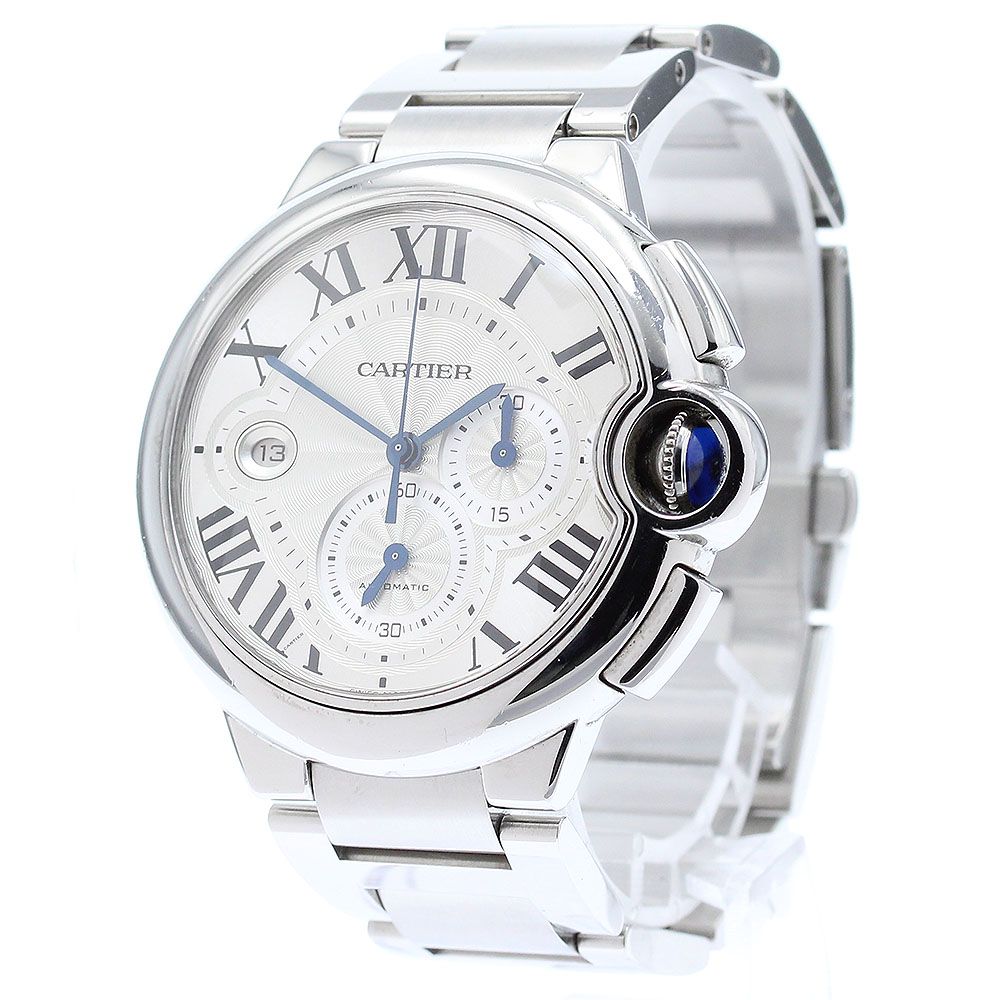 カルティエ CARTIER バロンブルー クロノグラフ W6920003 自動巻き