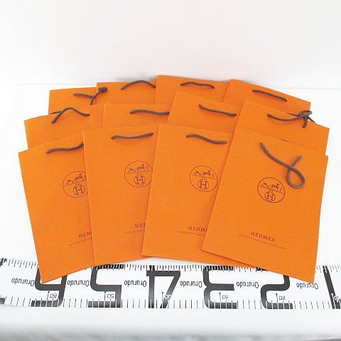 エルメスショップ袋12枚セット エルメス♡︎空箱27個ショップ袋12