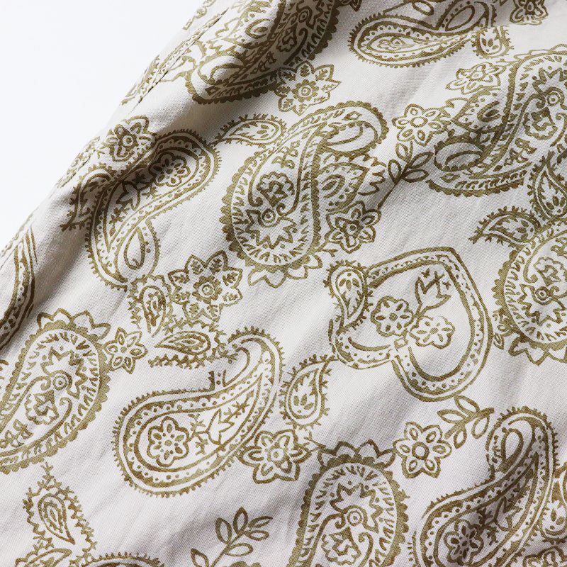 フォーティファイブアール 504オックスペイズリープリントのシャツドレス