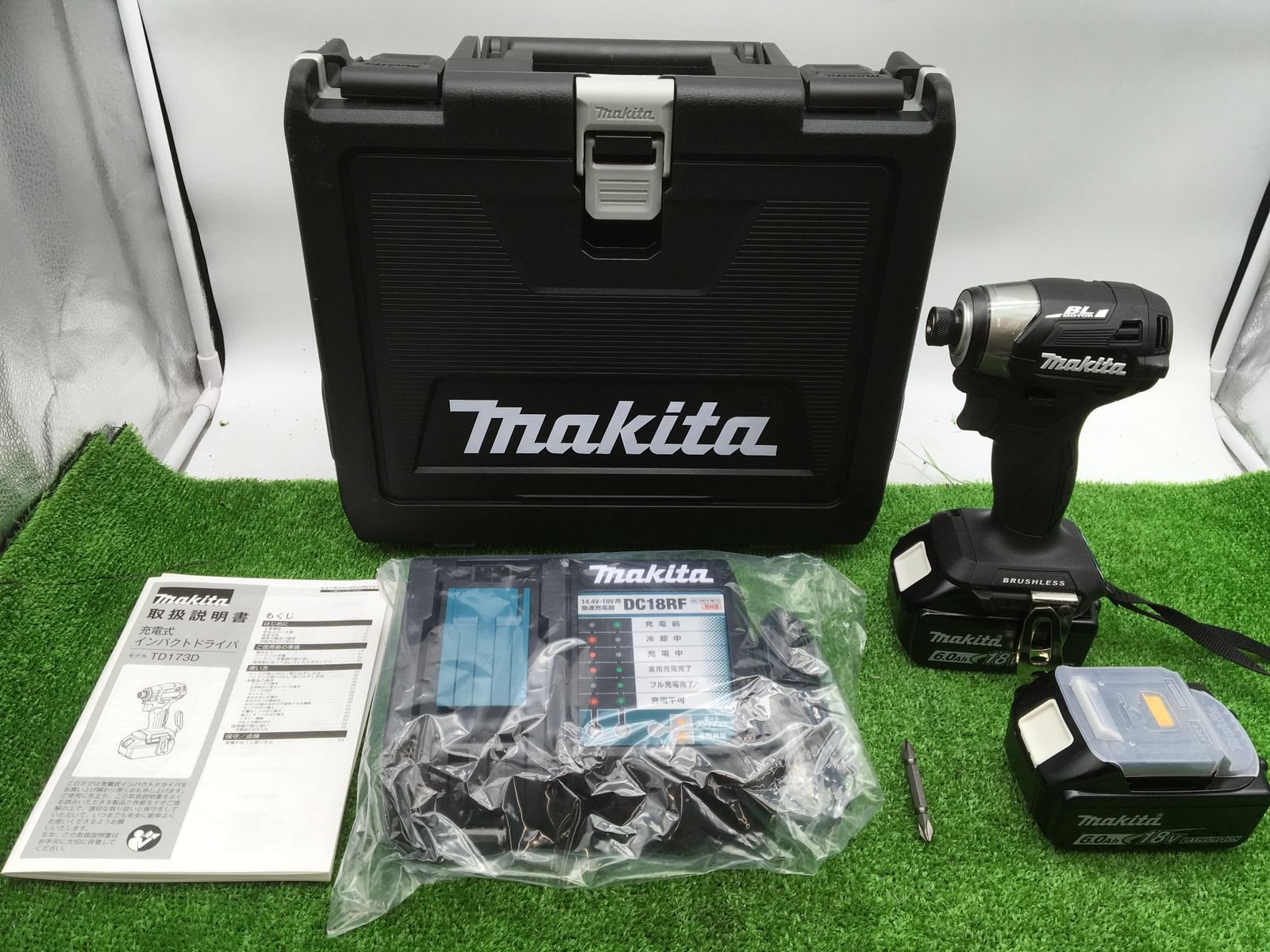 ☆Makita/マキタ 18v充電式インパクトドライバ TD173DRGXB[黒/Black