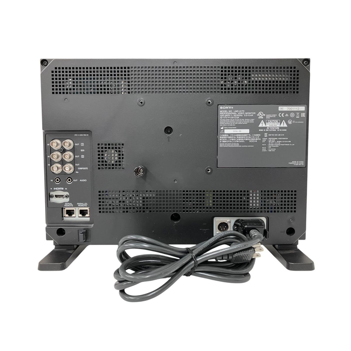 17型マルチフォーマット液晶モニター 業務用モニター