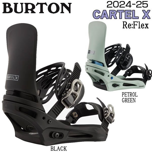 スノーボード ビンディング 24-25 BURTON バートン CARTEL X カーテルエックス 24-25-BD-BTN