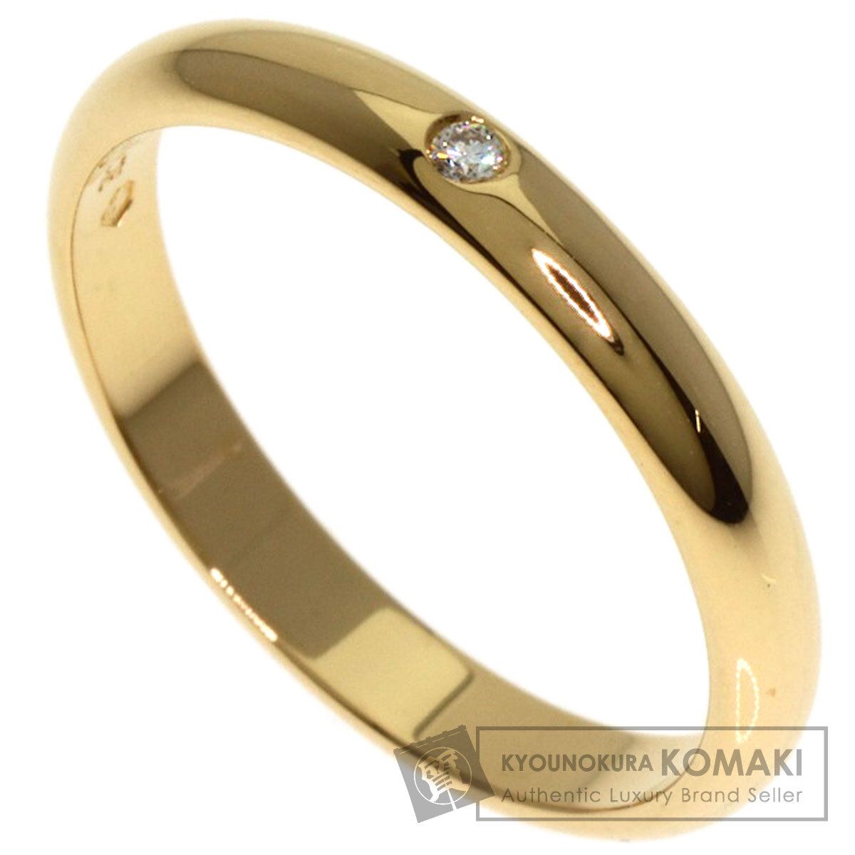 CARTIER カルティエ クラシック ウエディング 1P ダイヤモンド 49 リング 指輪 K18YG レディース