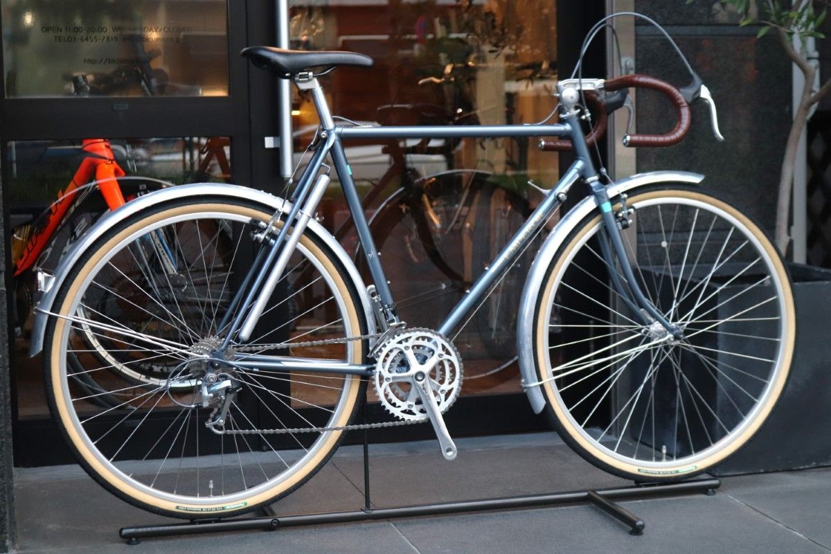 丸石 MARUISHI エンペラー ツーリングマスター EMPEROR TOURING MASTER 2005モデル シートC-C535mm シマノ ソラ 3×8S クロモリ ランドナー ツーリングバイク 東京南麻布店