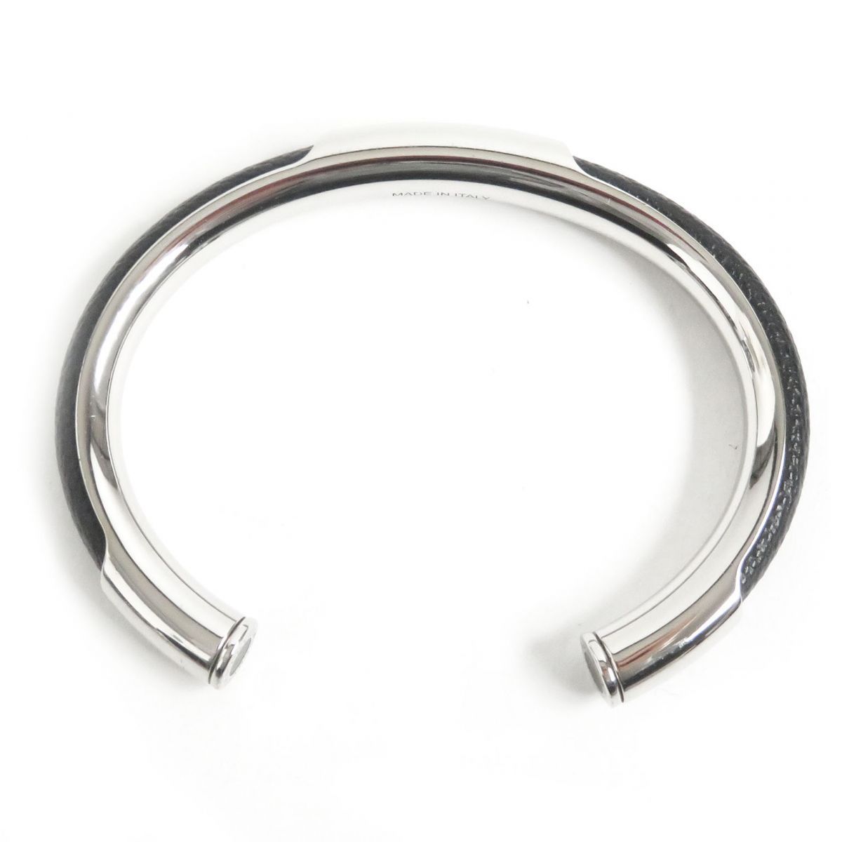 極美品□BVLGARI ブルガリブルガリ マン 291239 ロゴ入り カーフ