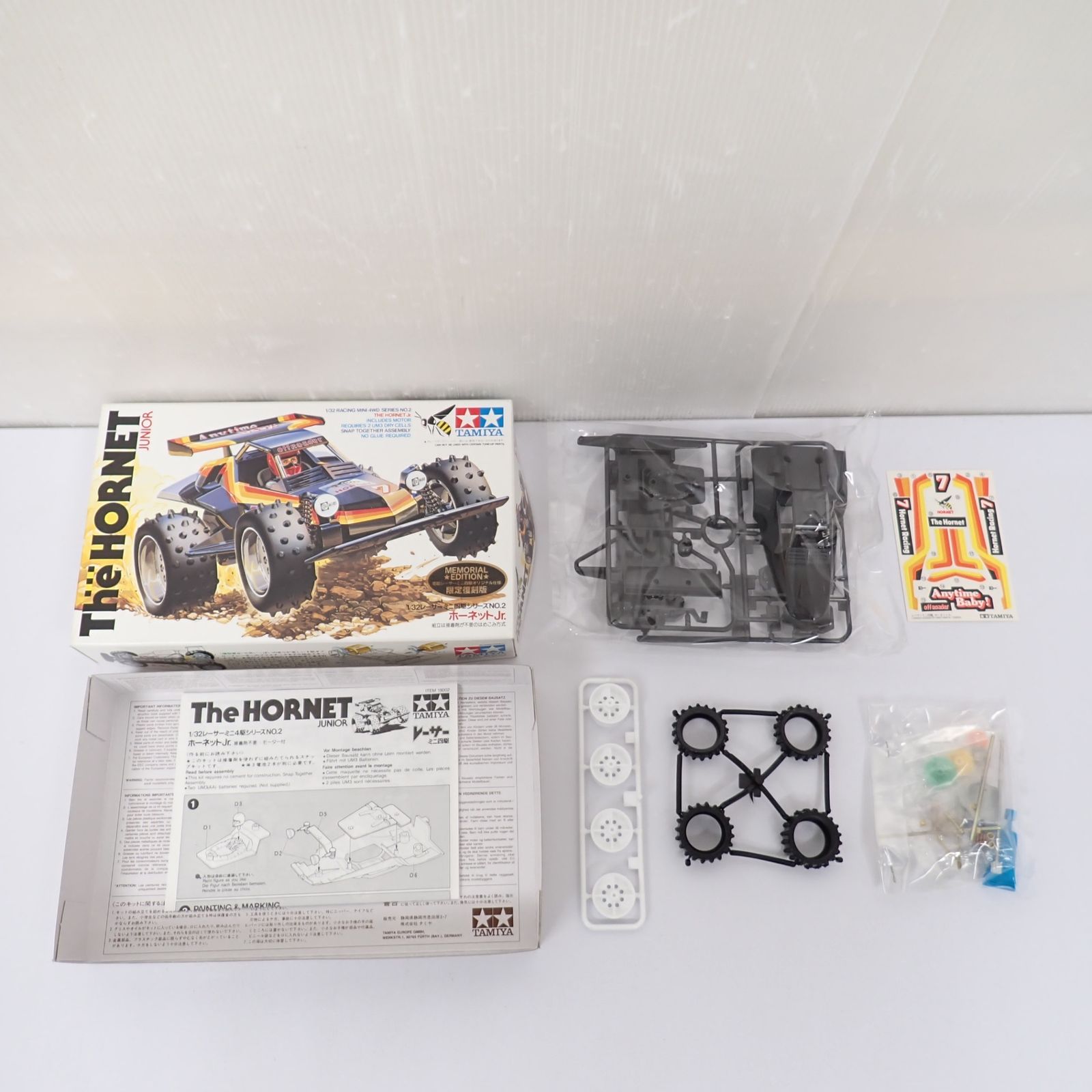1/32 ホーネットJr. 「レーサーミニ四駆シリーズ No.2」未組立 未組立 1/32 ホーネットJr. 限定復刻版 レーサーミニ四駆