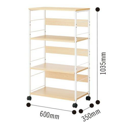ＣＮデスクサイドワゴンＮ ハイタイプ ナチュラルLFA6310LNAN Ｆ Ｍ Ｌ