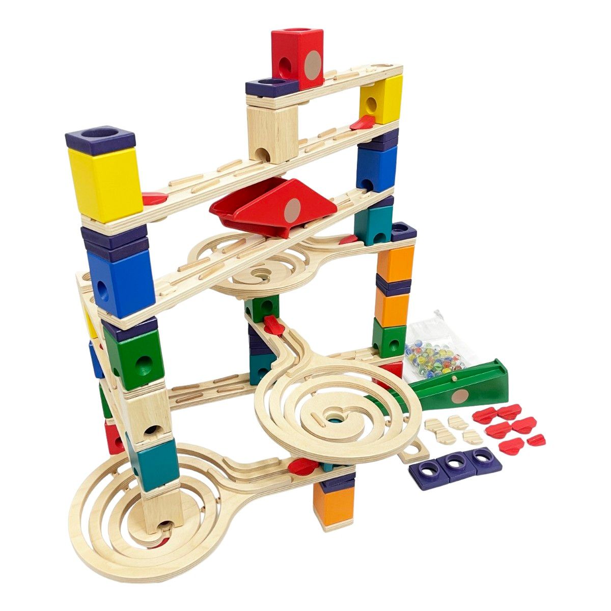 〇〇BorneLund ボーネルンド クアドリラ ツイスト-レールセット