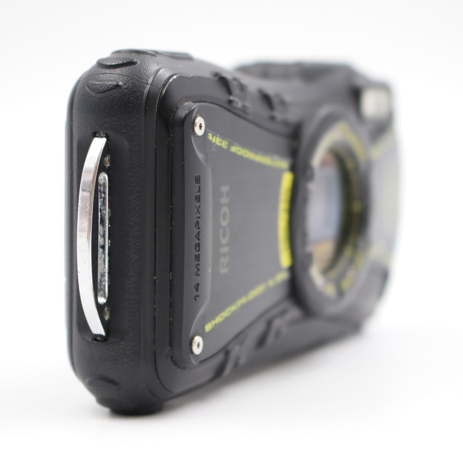 【中古】動作品RICOH WG-20 防水デジタルカメラ Amazon | RICOH 防水デジタルカメラ RICOH WG-20 ブラック 防水