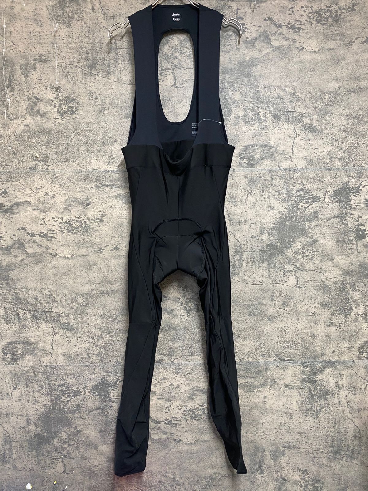JM806 ラファ Rapha CORE WINTER TIGHTS WITH PAD ビブタイツ 黒 XL 裏起毛