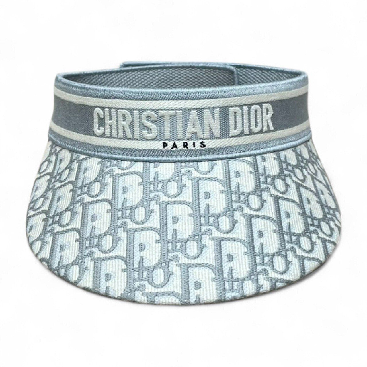 Christian Dior クリスチャンディオール 14DOB978X135 サンバイザー レディース グレー