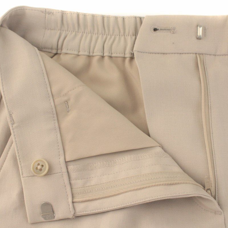プラステ PLST 21SS リネンブレンドスティックパンツ テーパード