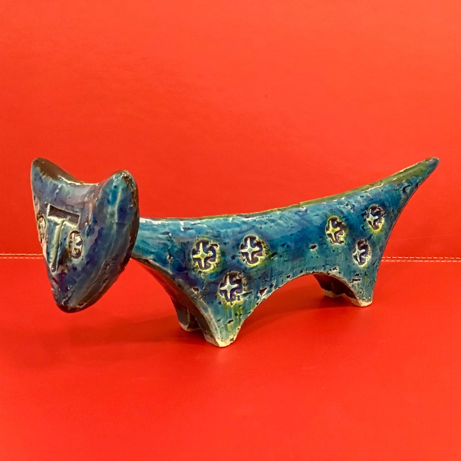 【美品】FLAVIA イタリア製 リミニブルー BITOSSI ビトッシ 中古品】Bitossi(ビトッシ）FLAVIA(フラヴィア ) リミニブルー