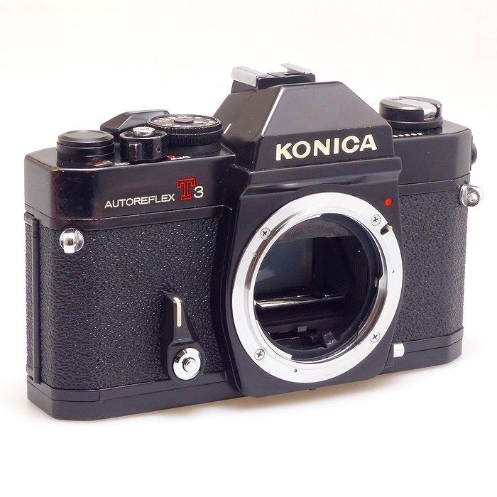 完動品 コニカ Konica Autoreflex T3 ブラック 返品保証 中古】(コニカ) KONICA AUTOREFLEX T3 ブラック - メルカリ