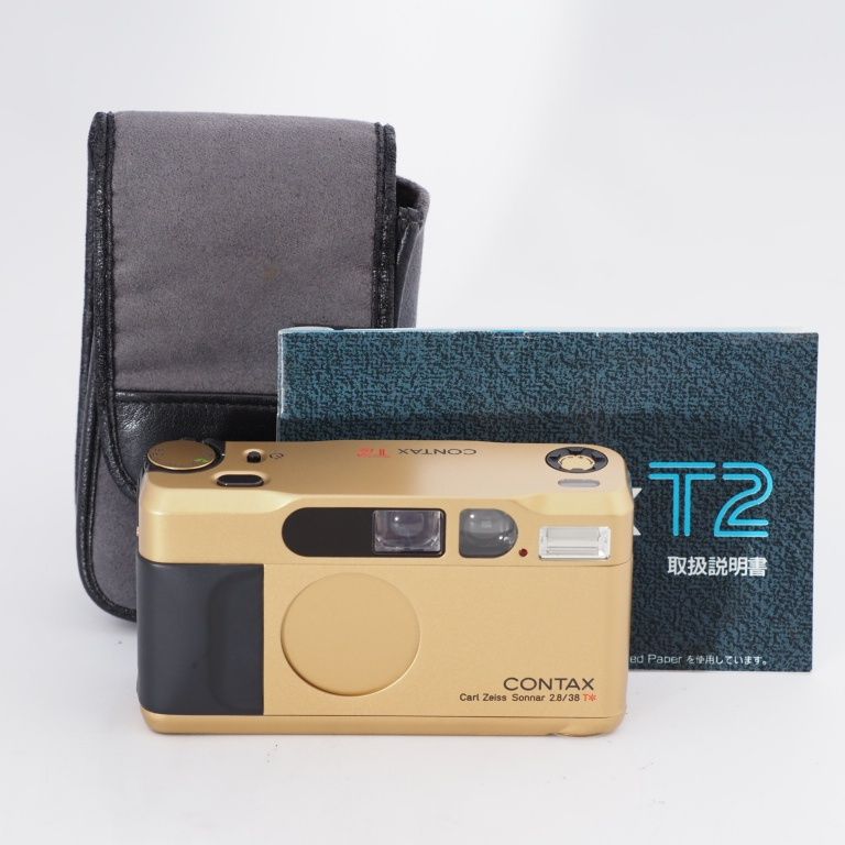 CONTAX T2 Carl Zeiss チタン コンパクトフィルムカメラ CONTAX T2