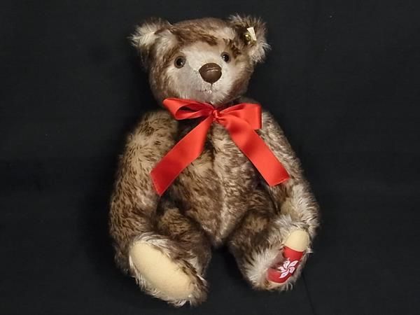 Steiff - ■美品■ Steiff シュタイフ 652615 ハーモニー 香港 1997体限定 グロウラー テディベア くま クマ ぬいぐるみ ブラウン系 FF7702 □美品□ Steiff シュタイフ 652615 ハーモニー 香港 1997体限定