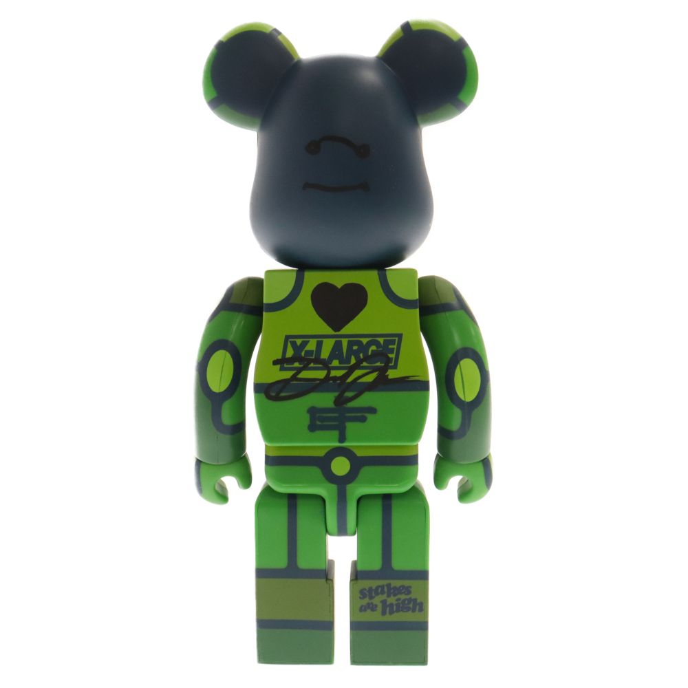 MEDICOM TOY - 【希少品・新品】XLARGEベアブリックDavid Flores400% MEDICOM TOY - BE@RBRICK XLARGE David Flores PURPLE 400％