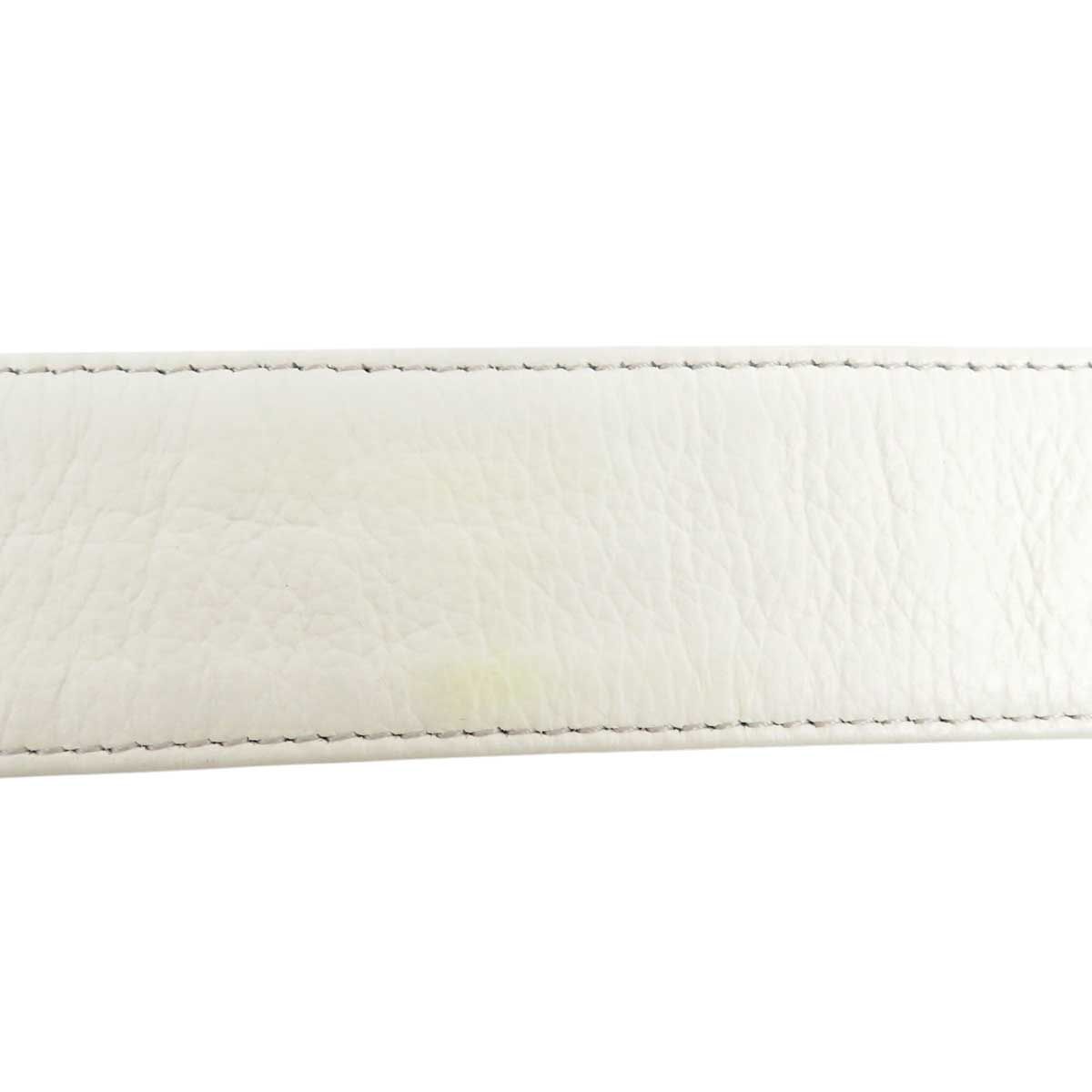 DIOR オブリーク ベルト リバーシブル レザー 白 DIOR オブリーク ベルト リバーシブル レザー 白 ディオール