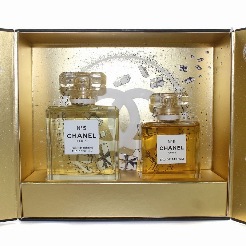 シャネル CHANEL 香水 N5 デュオコフレ オードゥ パルファム 50mL ＆ ボディオイル スプレイ 100mL /IR GY18